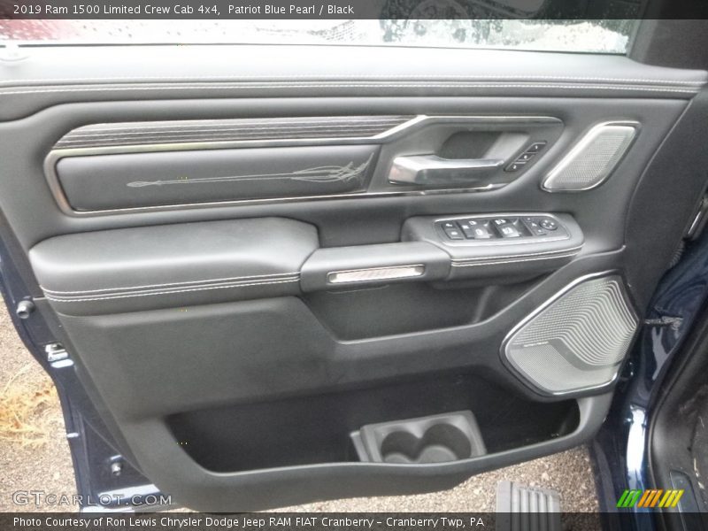 Patriot Blue Pearl / Black 2019 Ram 1500 Limited Crew Cab 4x4