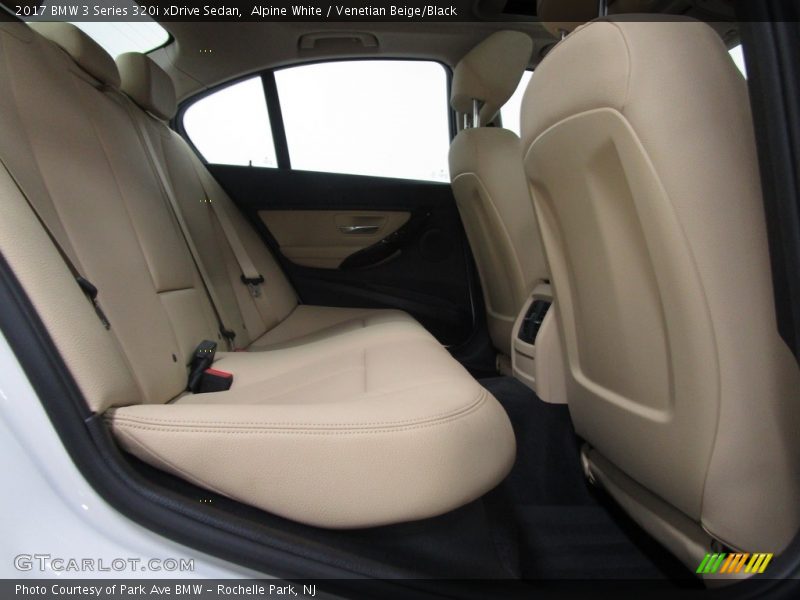 Alpine White / Venetian Beige/Black 2017 BMW 3 Series 320i xDrive Sedan