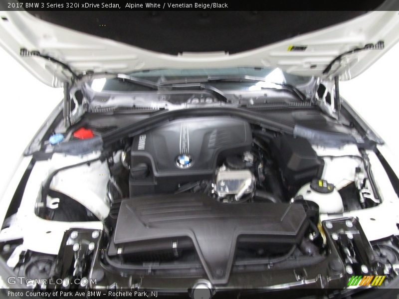Alpine White / Venetian Beige/Black 2017 BMW 3 Series 320i xDrive Sedan