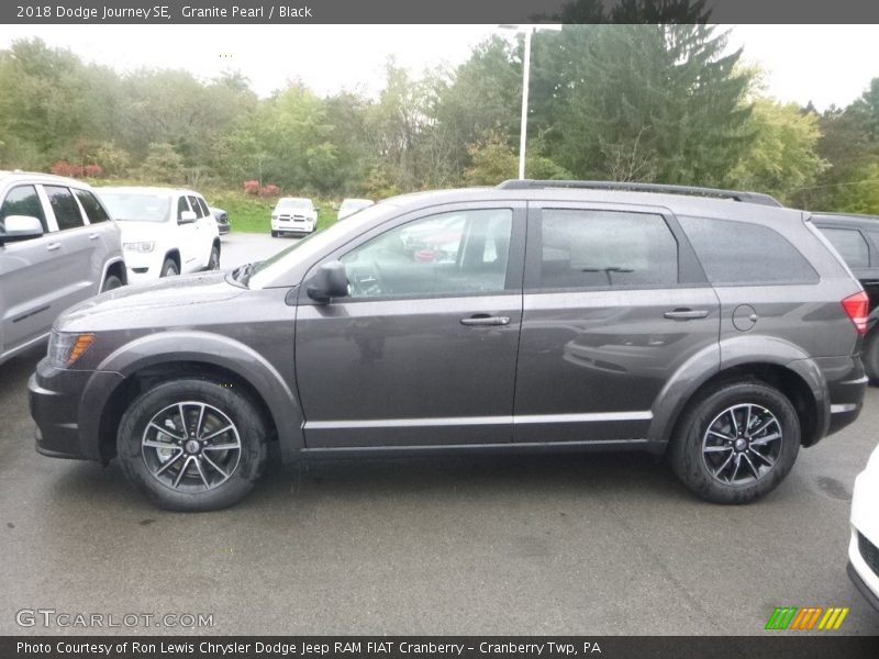 Granite Pearl / Black 2018 Dodge Journey SE