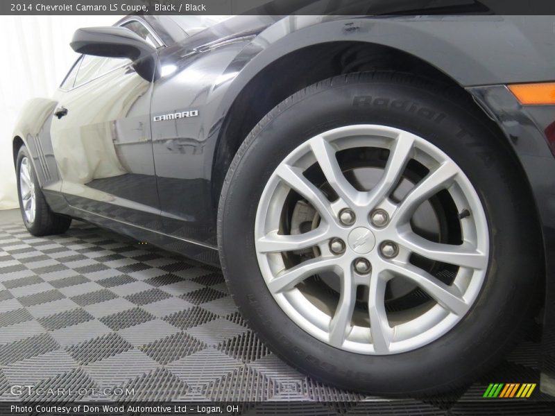 Black / Black 2014 Chevrolet Camaro LS Coupe
