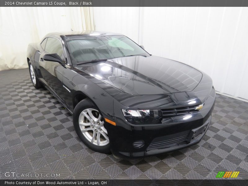 Black / Black 2014 Chevrolet Camaro LS Coupe