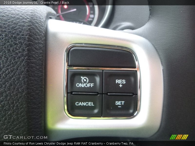 Granite Pearl / Black 2018 Dodge Journey SE
