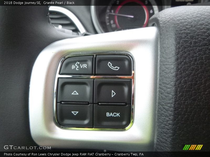 Granite Pearl / Black 2018 Dodge Journey SE