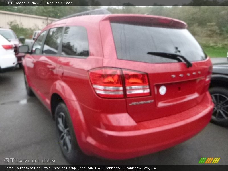 Redline / Black 2018 Dodge Journey SE