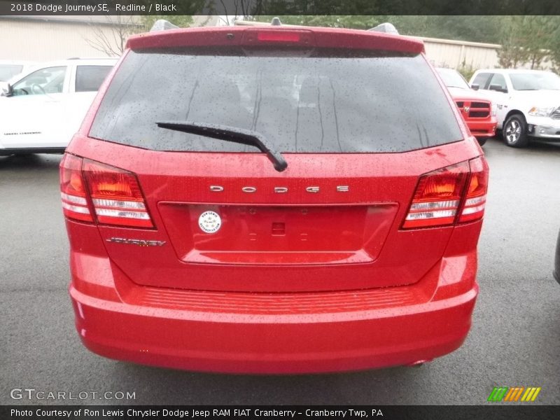 Redline / Black 2018 Dodge Journey SE
