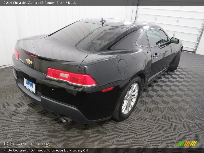 Black / Black 2014 Chevrolet Camaro LS Coupe
