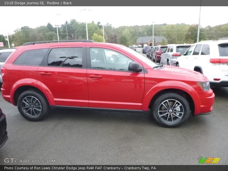 Redline / Black 2018 Dodge Journey SE