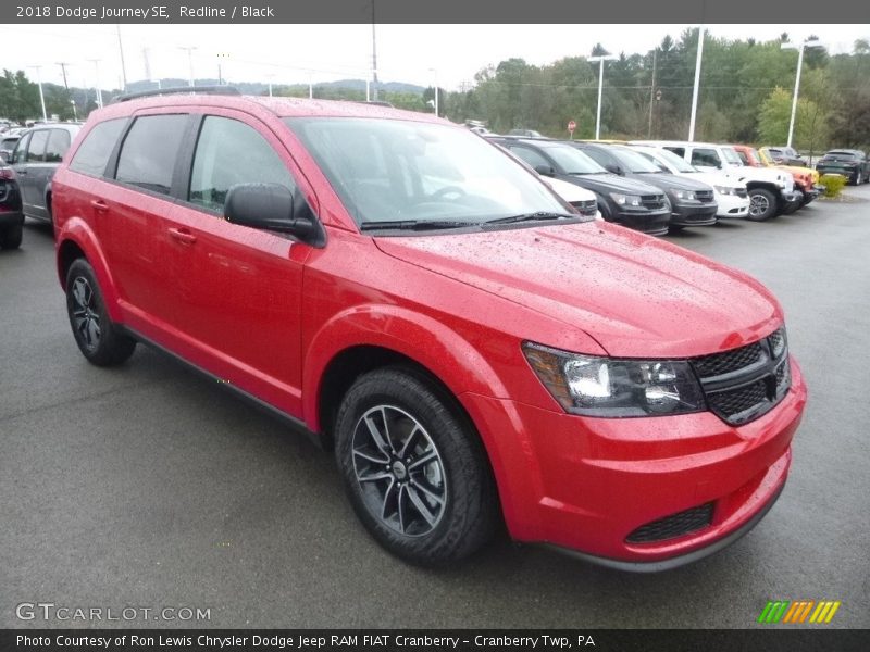 Redline / Black 2018 Dodge Journey SE