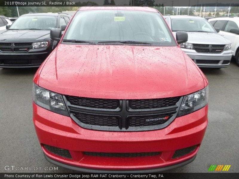 Redline / Black 2018 Dodge Journey SE