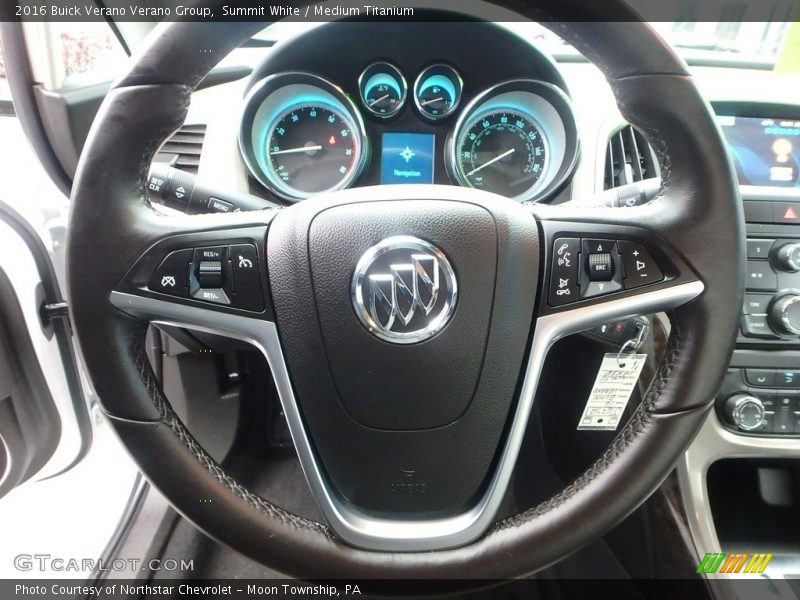 Summit White / Medium Titanium 2016 Buick Verano Verano Group