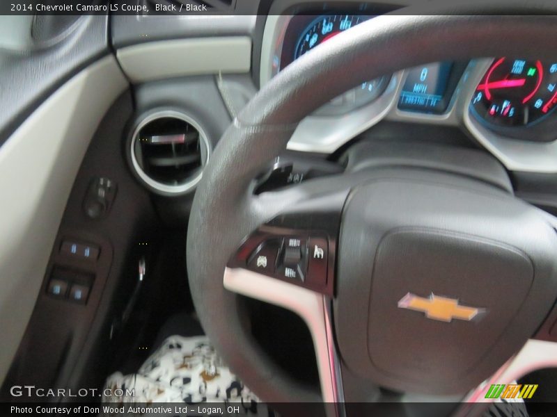 Black / Black 2014 Chevrolet Camaro LS Coupe