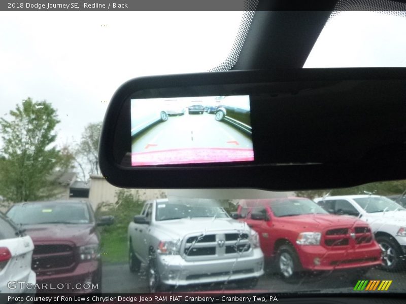 Redline / Black 2018 Dodge Journey SE