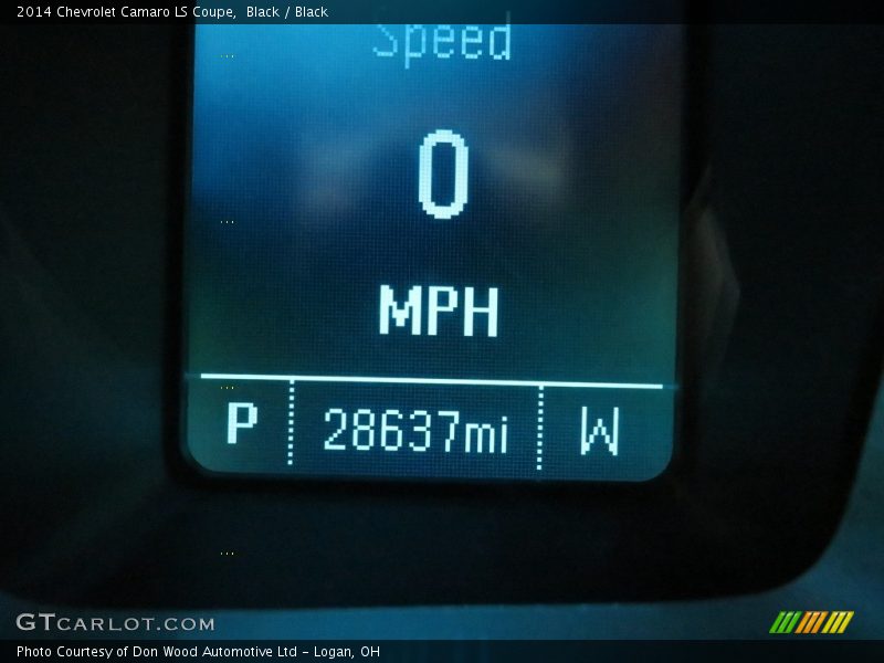 Black / Black 2014 Chevrolet Camaro LS Coupe