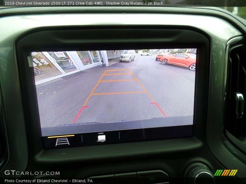 Shadow Gray Metallic / Jet Black 2019 Chevrolet Silverado 1500 LT Z71 Crew Cab 4WD