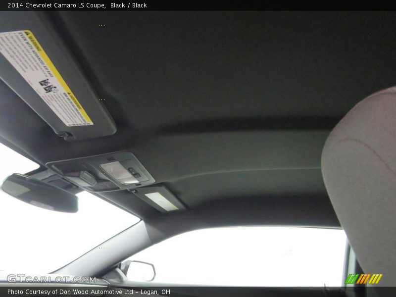 Black / Black 2014 Chevrolet Camaro LS Coupe