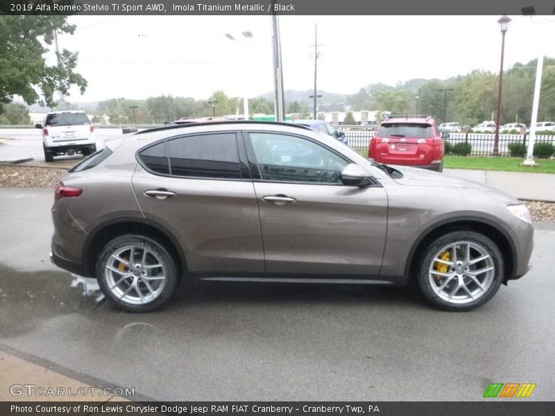  2019 Stelvio Ti Sport AWD Imola Titanium Metallic