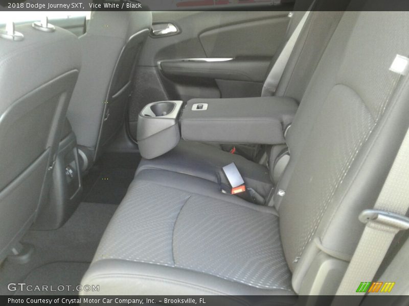 Vice White / Black 2018 Dodge Journey SXT