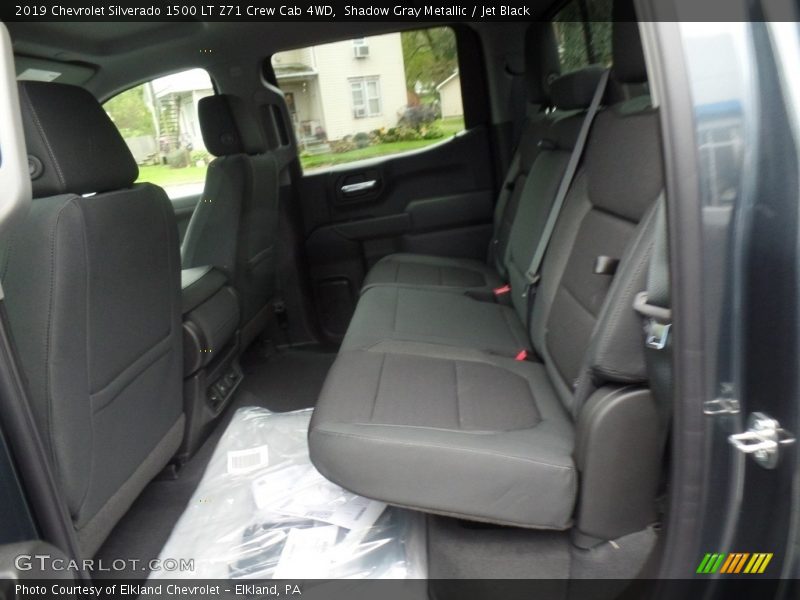 Shadow Gray Metallic / Jet Black 2019 Chevrolet Silverado 1500 LT Z71 Crew Cab 4WD