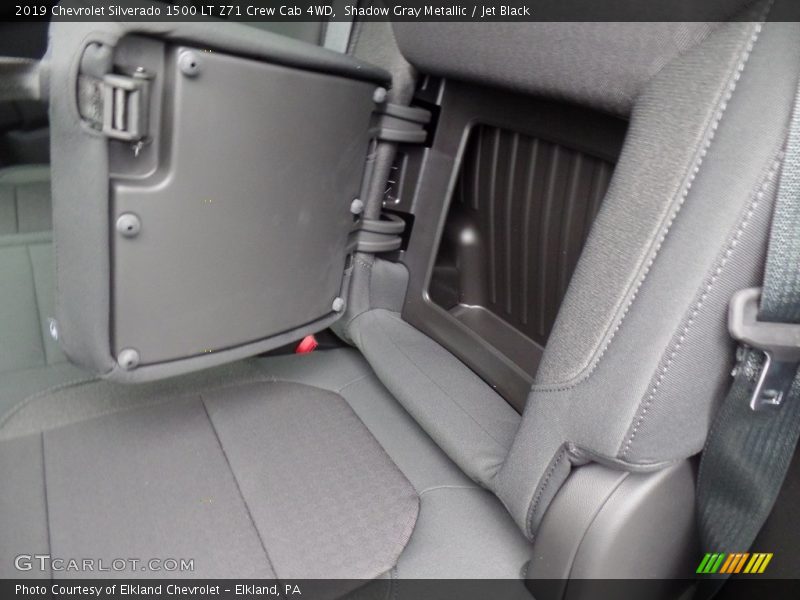 Shadow Gray Metallic / Jet Black 2019 Chevrolet Silverado 1500 LT Z71 Crew Cab 4WD