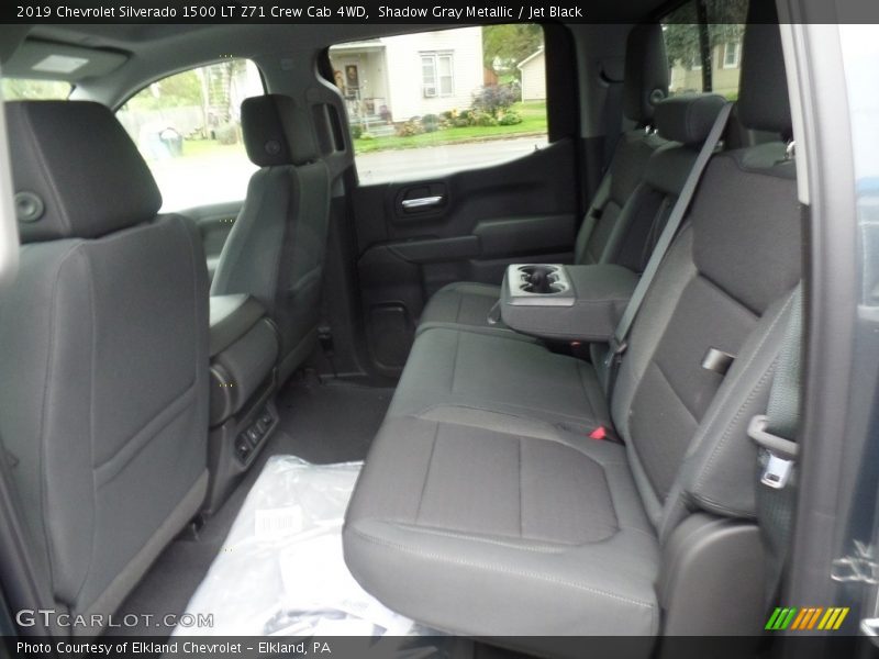 Shadow Gray Metallic / Jet Black 2019 Chevrolet Silverado 1500 LT Z71 Crew Cab 4WD