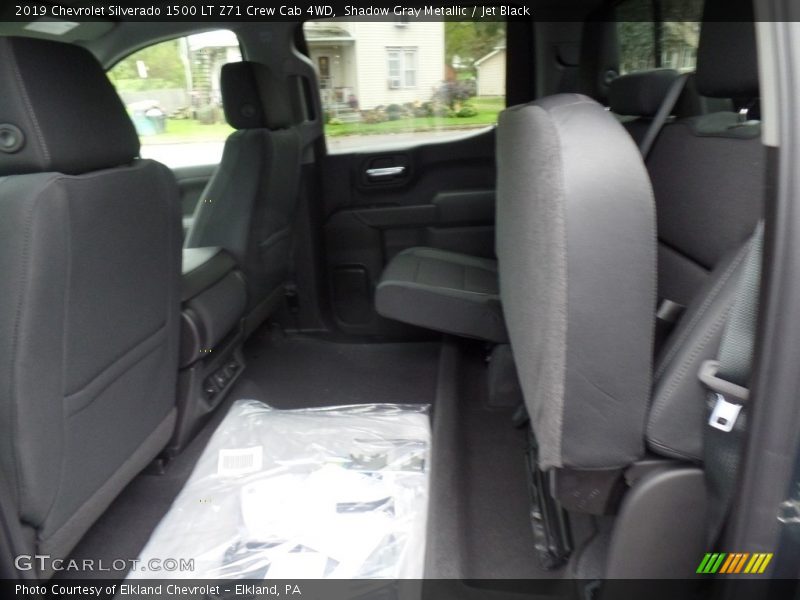 Shadow Gray Metallic / Jet Black 2019 Chevrolet Silverado 1500 LT Z71 Crew Cab 4WD