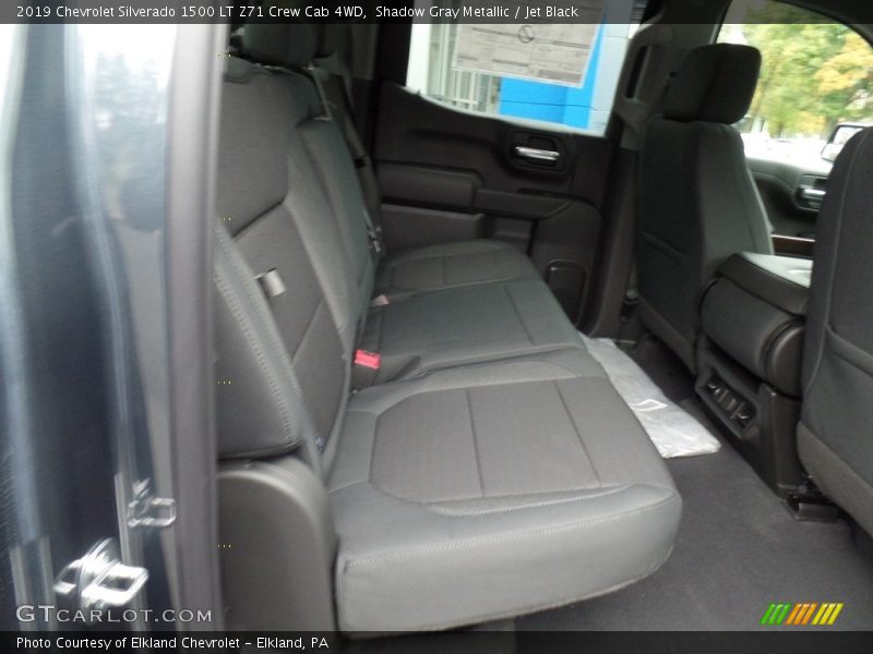 Shadow Gray Metallic / Jet Black 2019 Chevrolet Silverado 1500 LT Z71 Crew Cab 4WD