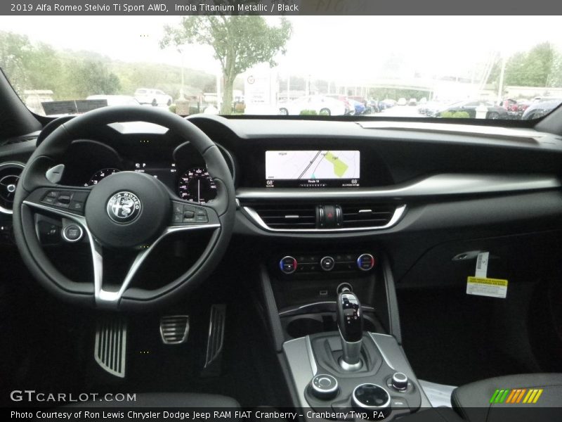 Dashboard of 2019 Stelvio Ti Sport AWD