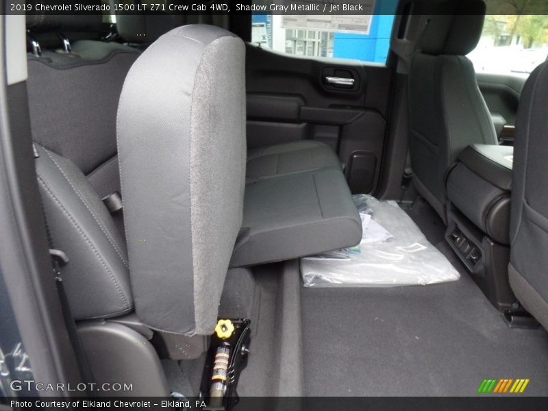 Shadow Gray Metallic / Jet Black 2019 Chevrolet Silverado 1500 LT Z71 Crew Cab 4WD