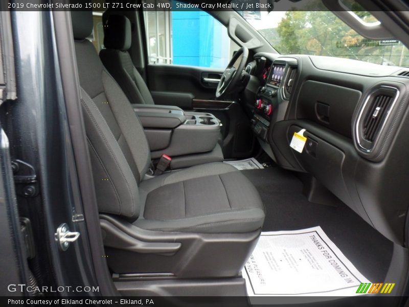Shadow Gray Metallic / Jet Black 2019 Chevrolet Silverado 1500 LT Z71 Crew Cab 4WD
