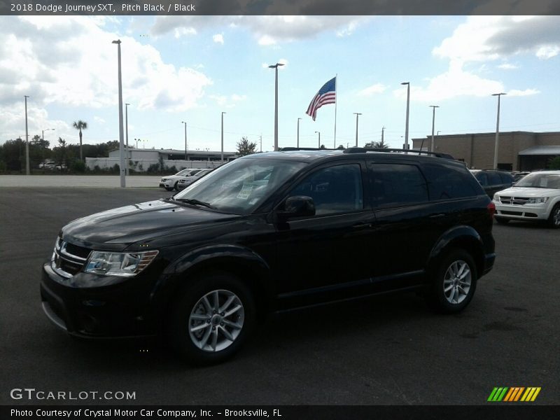 Pitch Black / Black 2018 Dodge Journey SXT