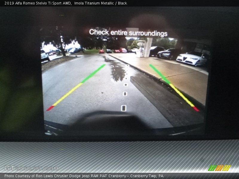 Imola Titanium Metallic / Black 2019 Alfa Romeo Stelvio Ti Sport AWD