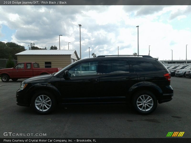 Pitch Black / Black 2018 Dodge Journey SXT