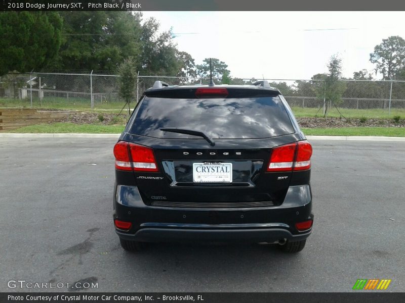 Pitch Black / Black 2018 Dodge Journey SXT