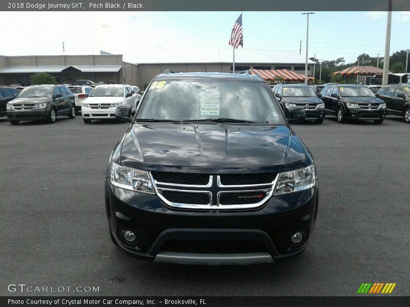 Pitch Black / Black 2018 Dodge Journey SXT