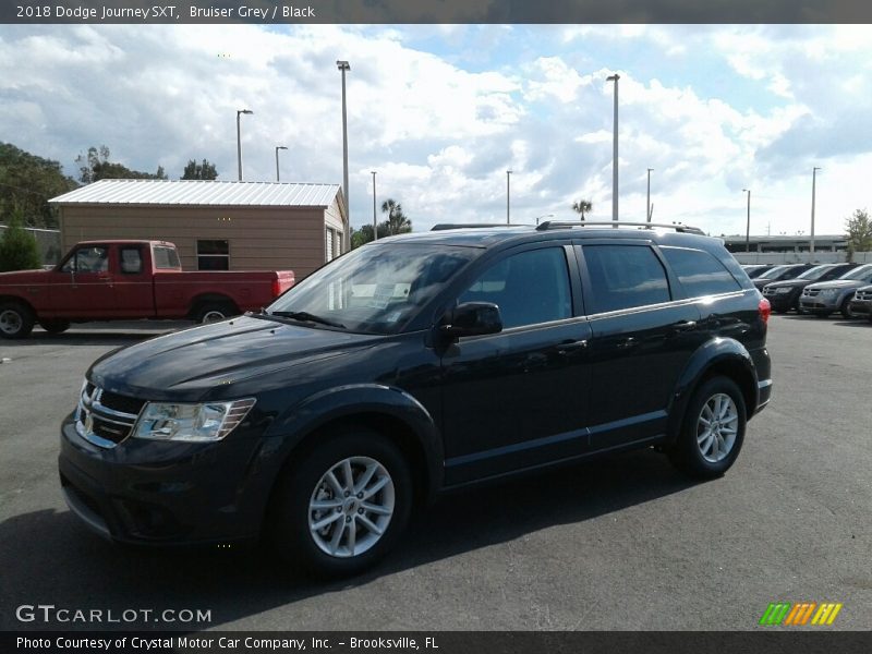 Bruiser Grey / Black 2018 Dodge Journey SXT