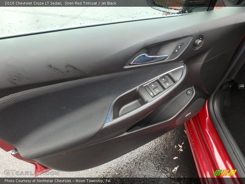 Siren Red Tintcoat / Jet Black 2016 Chevrolet Cruze LT Sedan