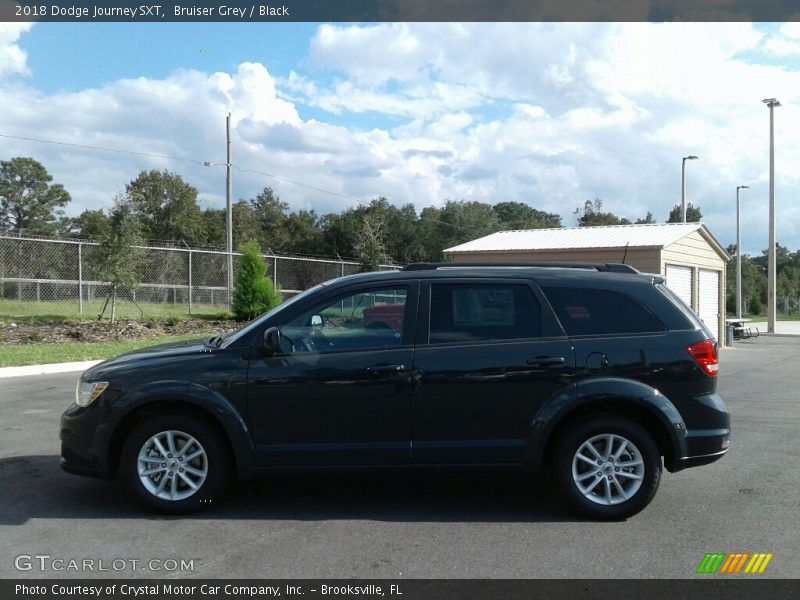 Bruiser Grey / Black 2018 Dodge Journey SXT