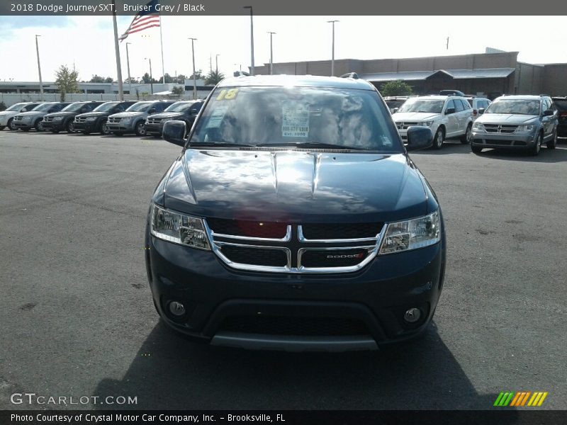 Bruiser Grey / Black 2018 Dodge Journey SXT