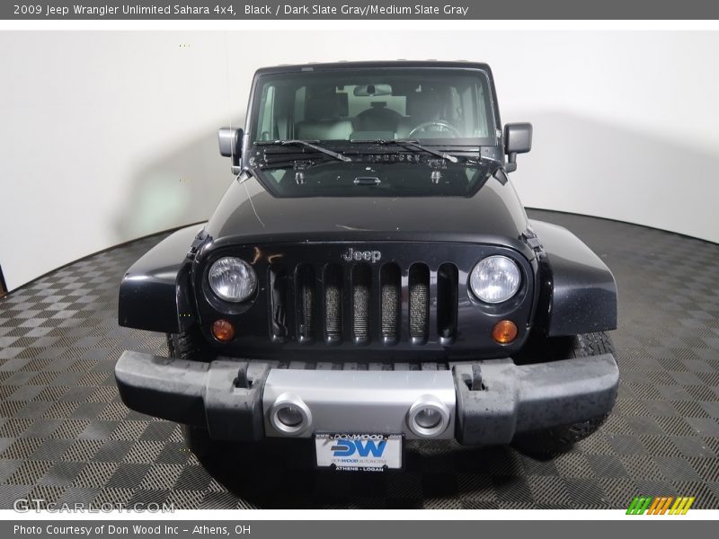 Black / Dark Slate Gray/Medium Slate Gray 2009 Jeep Wrangler Unlimited Sahara 4x4