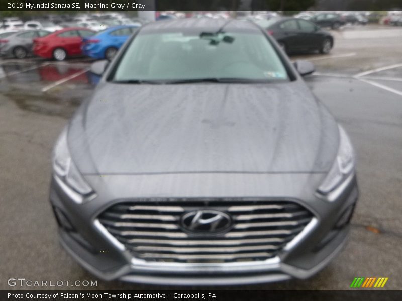 Machine Gray / Gray 2019 Hyundai Sonata SE