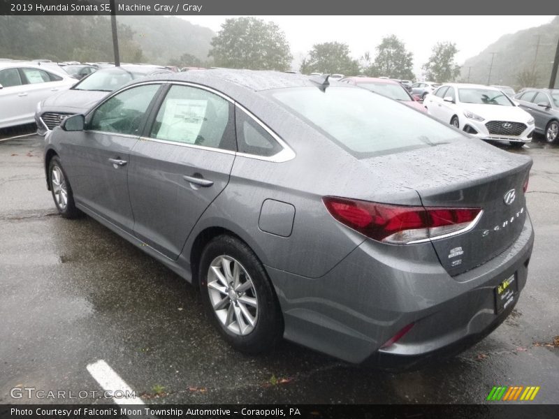 Machine Gray / Gray 2019 Hyundai Sonata SE
