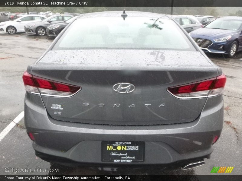 Machine Gray / Gray 2019 Hyundai Sonata SE