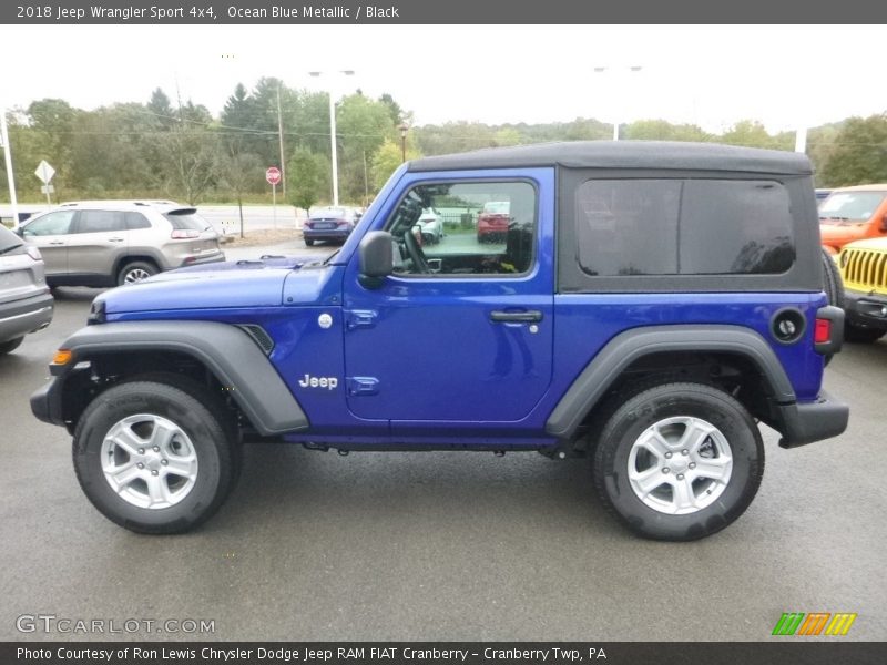  2018 Wrangler Sport 4x4 Ocean Blue Metallic