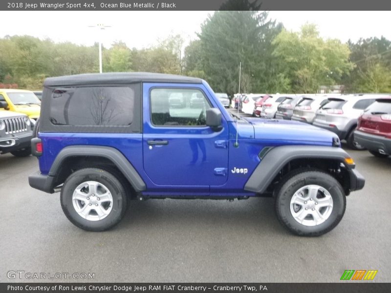  2018 Wrangler Sport 4x4 Ocean Blue Metallic