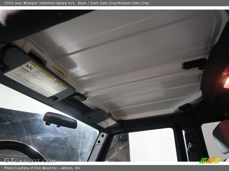 Black / Dark Slate Gray/Medium Slate Gray 2009 Jeep Wrangler Unlimited Sahara 4x4