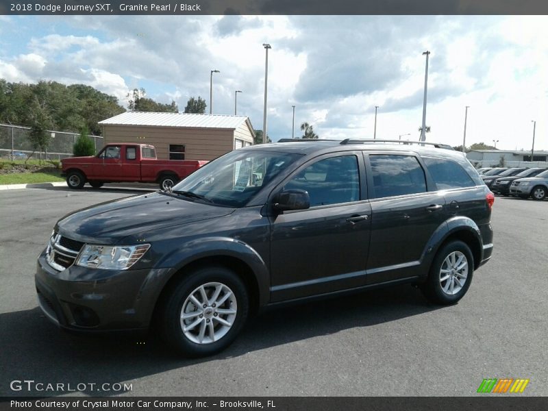 Granite Pearl / Black 2018 Dodge Journey SXT