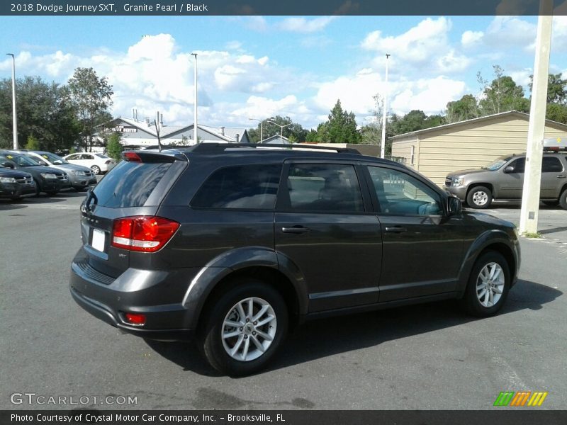 Granite Pearl / Black 2018 Dodge Journey SXT