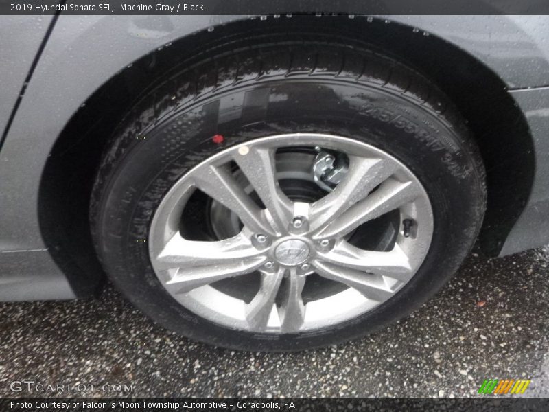 Machine Gray / Black 2019 Hyundai Sonata SEL