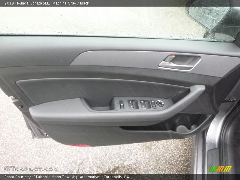 Machine Gray / Black 2019 Hyundai Sonata SEL